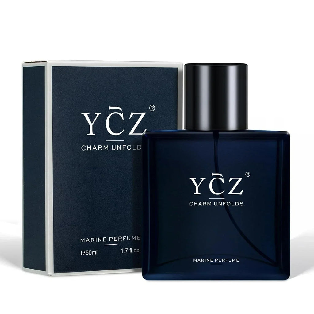 Ycz Charm Unfolds Marine Perfume for Men Long Lasting Fragrance Gift 1.7oz(50ml)